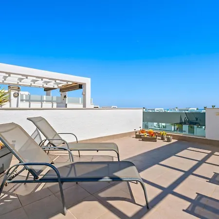 Luxury Penthouse With Private Rooftop Terrace, Pool, Punta Prima, *